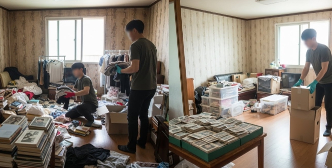 영월 고독사청소중