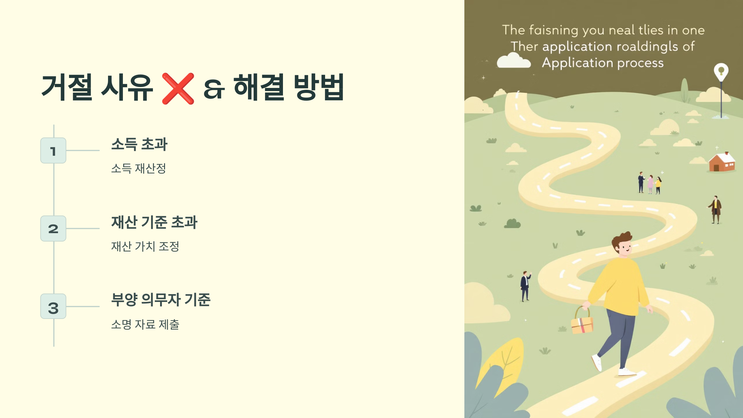 기초생활수급자 신청 거절 사유 ❌ 가장 흔한 실패 이유 &amp; 해결 방법