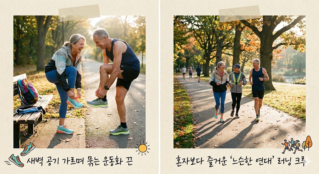 '따로 또 같이' 함께 달리는 행복