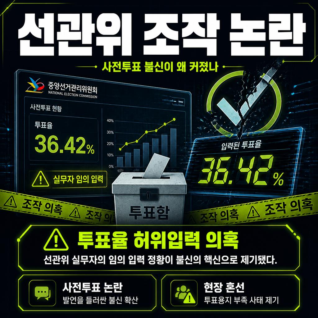 선관위 조작 논란
