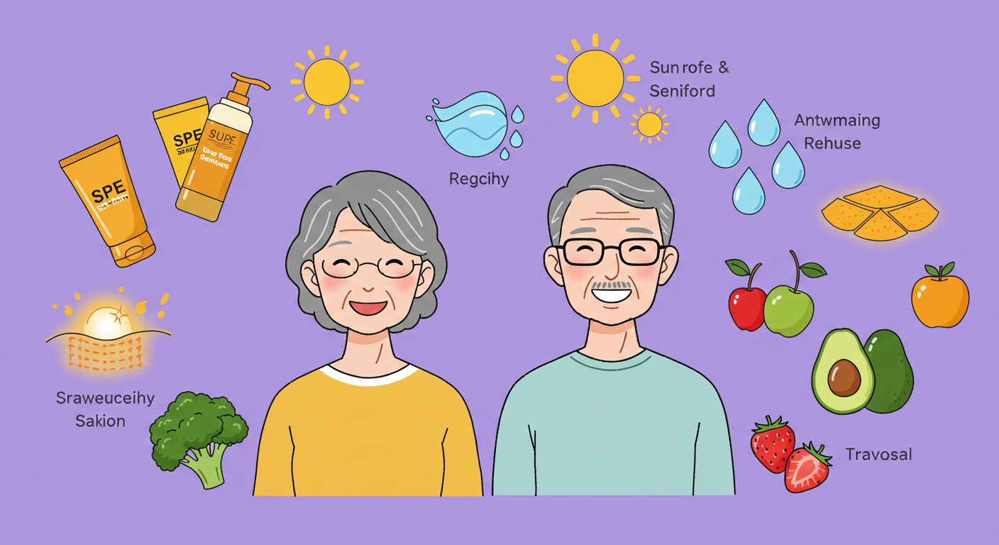 부모님께 젊음을 선물하세요! 피부 노화를 늦추는 실질적인 꿀팁 6가지