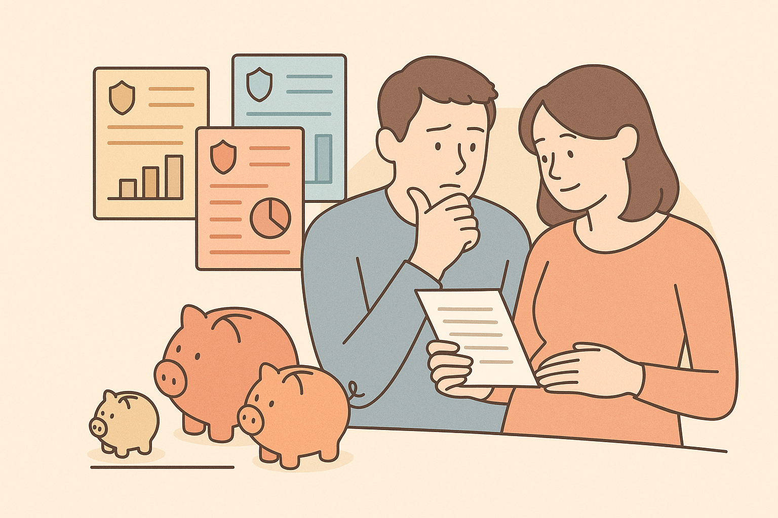 가계 예산별 태아 보험 가입 금액 가이드 이미지