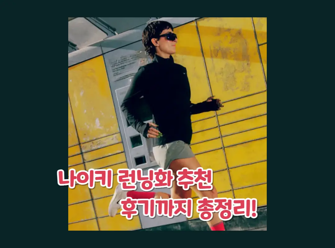 나이키 런닝화 추천 후기 섬네일