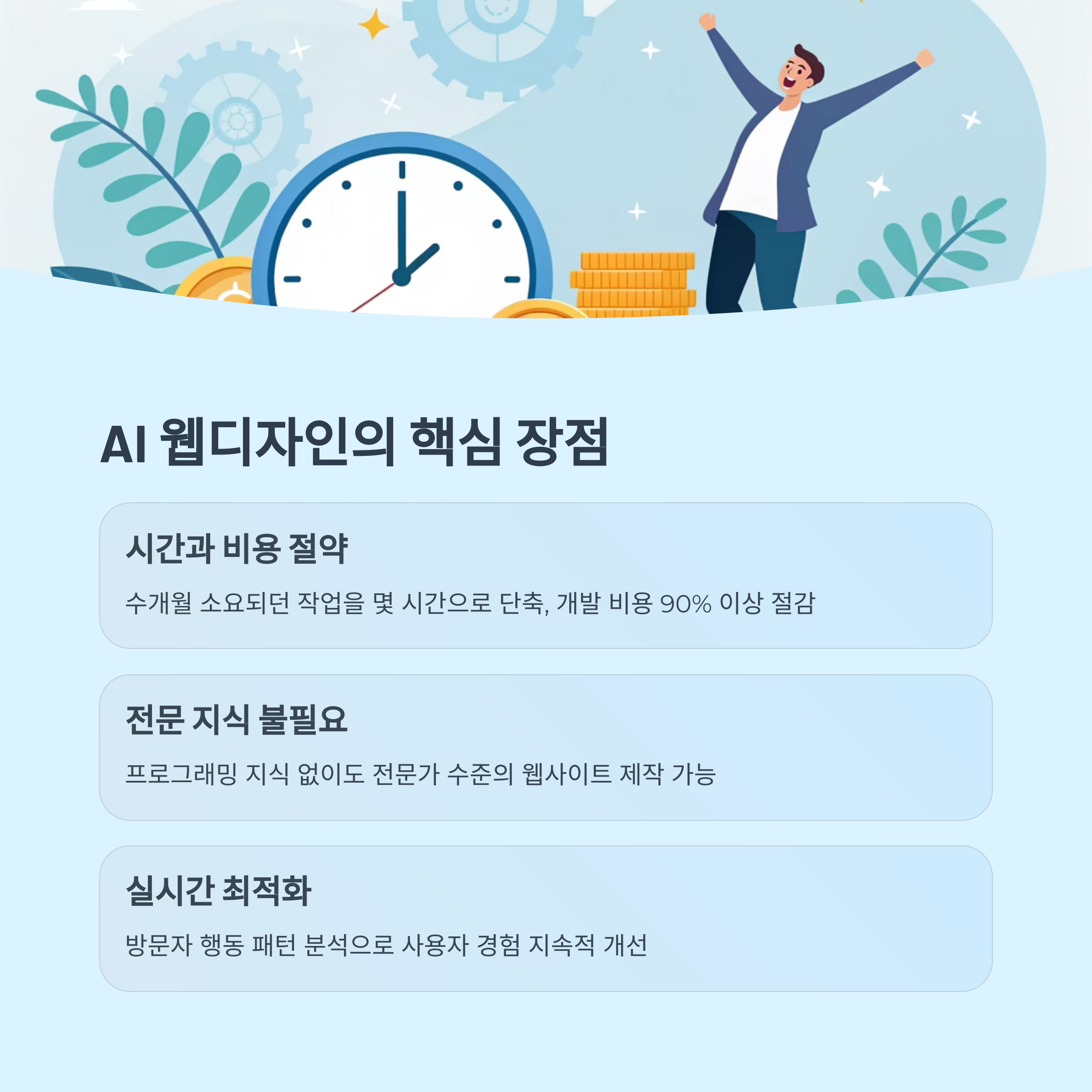 AI 웹디자인의 핵심 장점