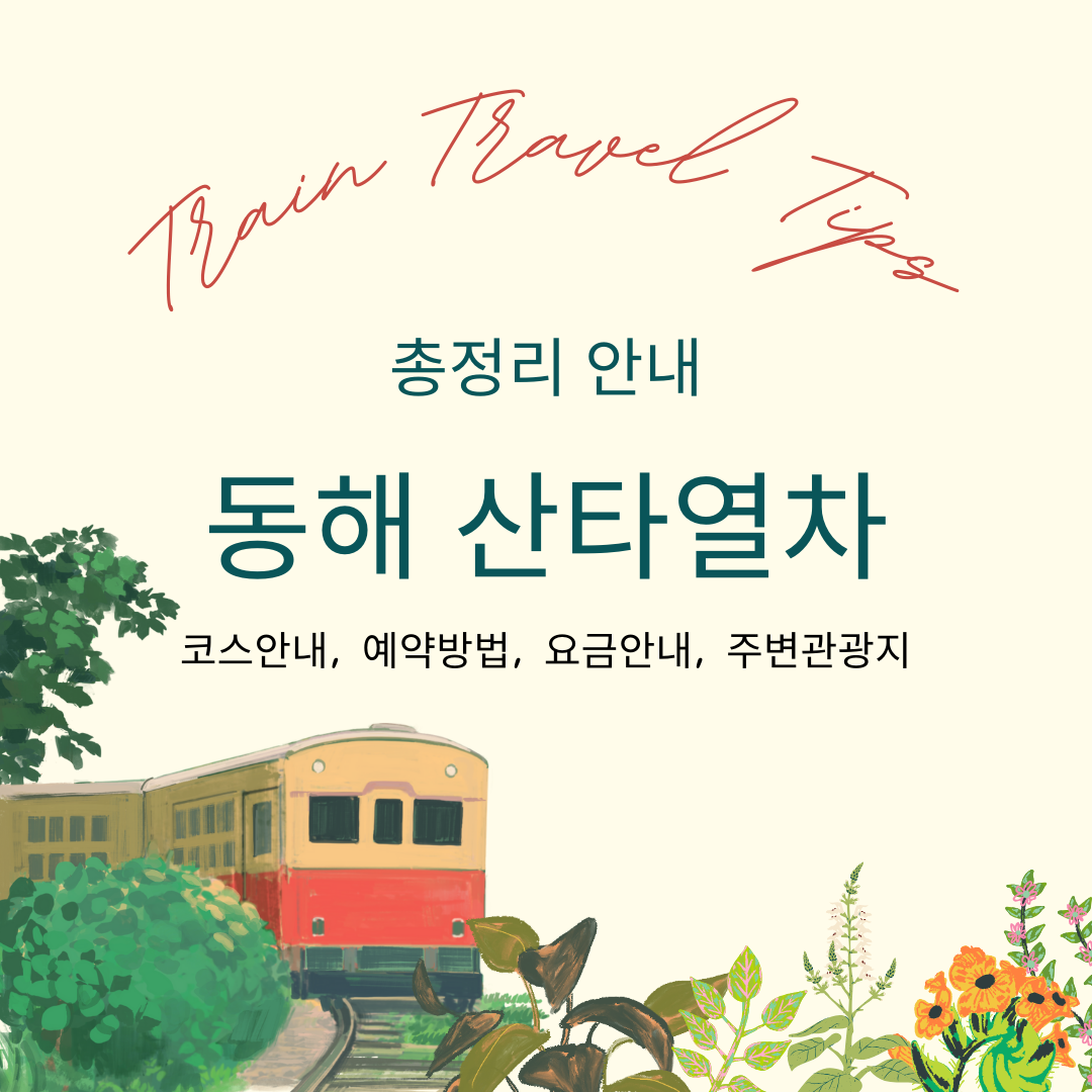 동해산타열차 총정리 안내