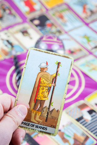 타로카드 페이지완드 정방향&amp;#44; 역방향 해석 [마이너 타로카드 ] 