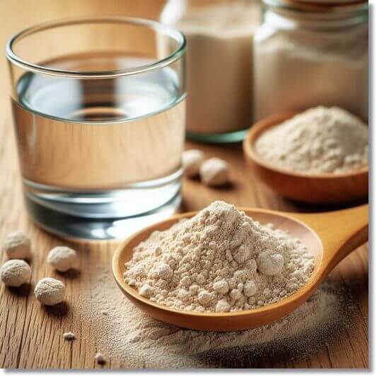 맥주효모환과 분말