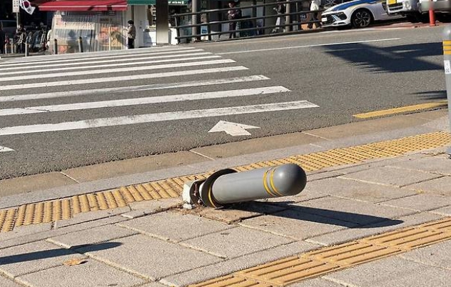 볼라드 기준 보행자 통행 위협 퇴출