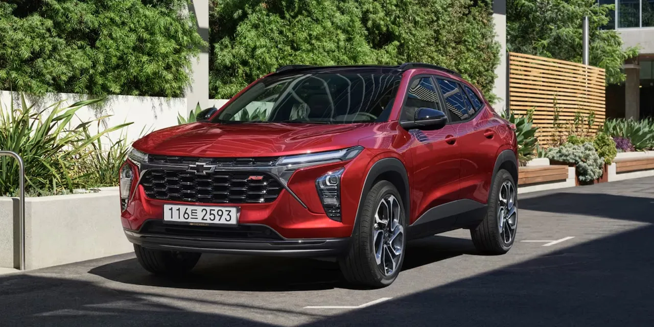 쉐보레 트랙스 크로스오버 이미지