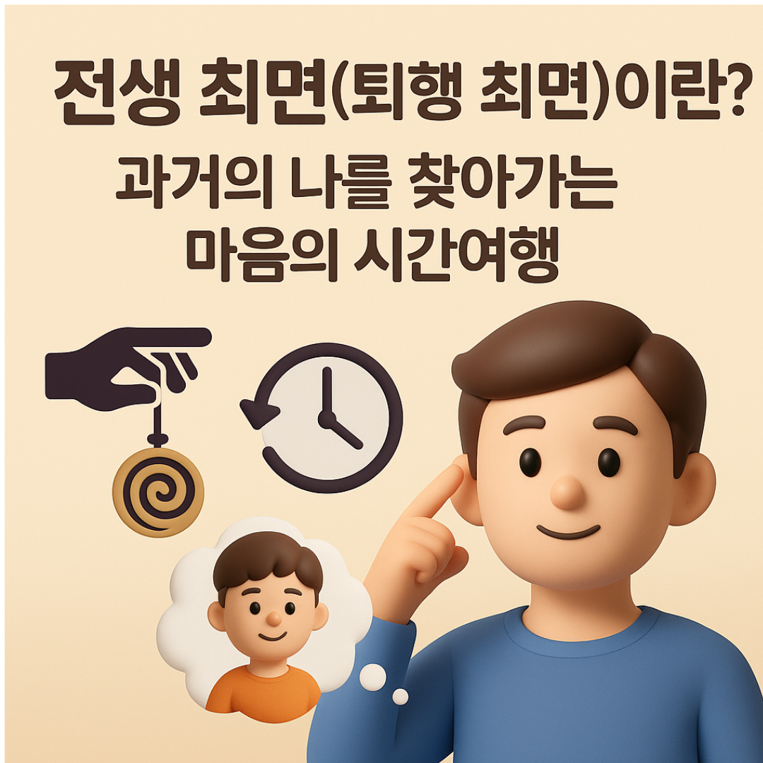 전생 최면(퇴행 최면)이란?_과거의 나를 찾아가는 마음의 시간여행
