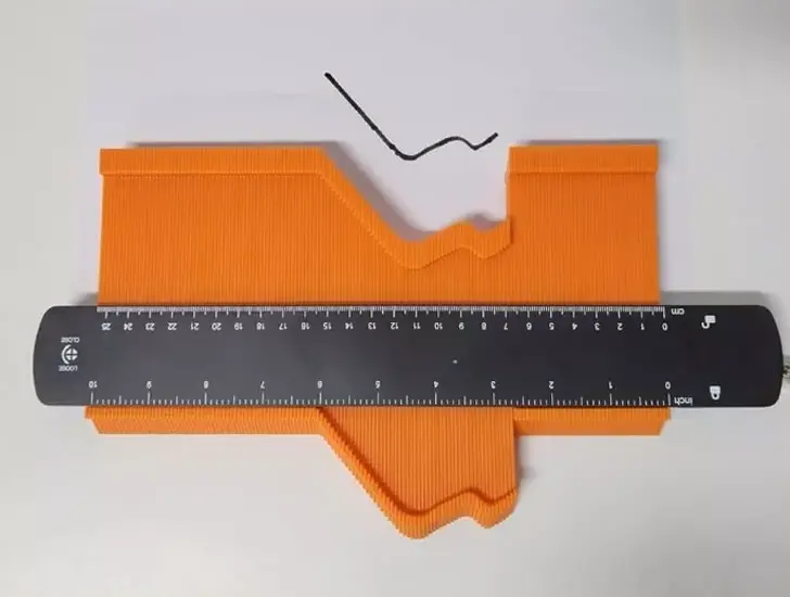 윤곽 게이지 사용법