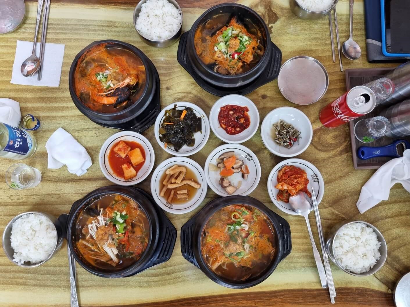 선미 식당 오분자기 뚝배기 이미지