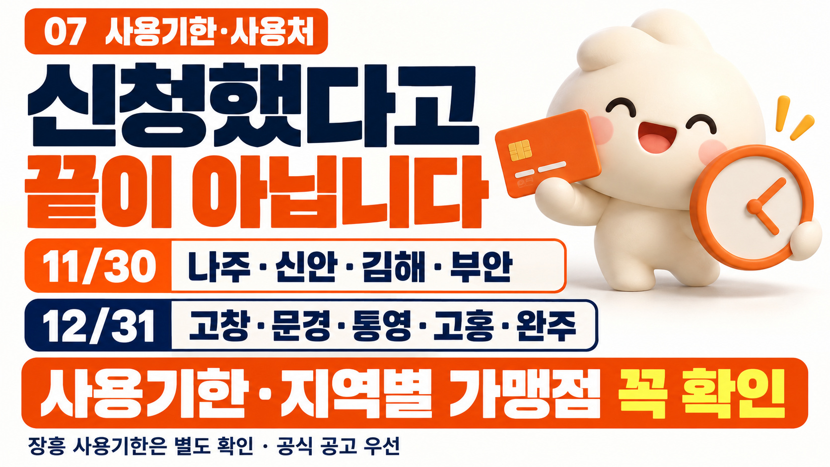 민생지원금 4차 지급일 언제? 10월 16일 신청 마감 4곳&middot;최대 35만원 지역별 대상&middot;신청방법 총정리