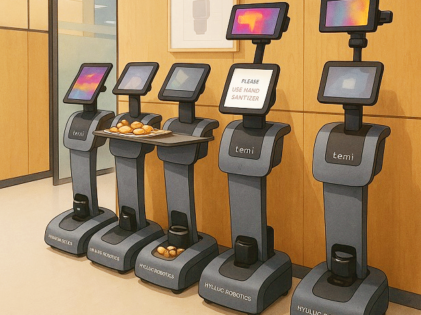 서빙 로봇의 이미지 입니다.