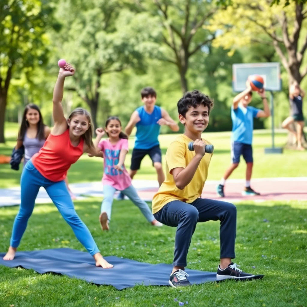 사춘기 시기 올바른 운동법