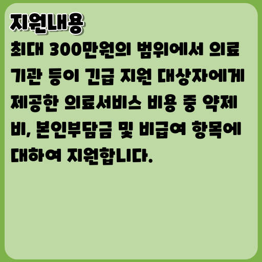 2023 긴급복지 의료지원