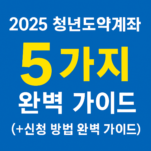 2025 청년도약계좌