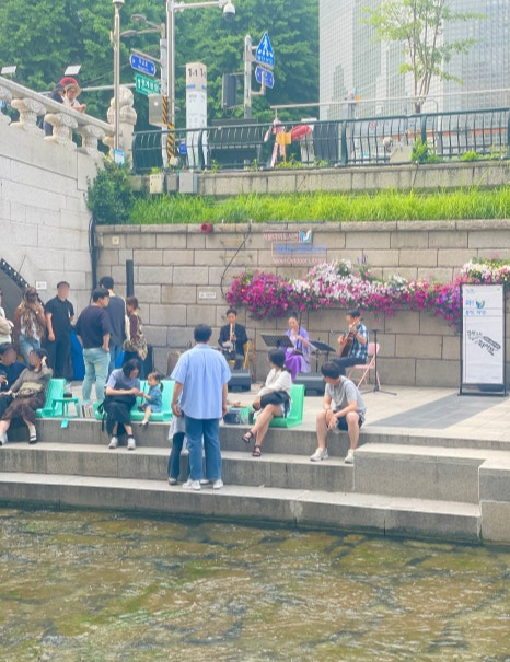 청계천 야외도서관