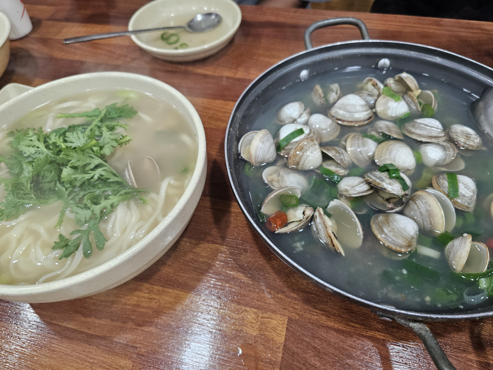 오씨칼국수 메인메뉴