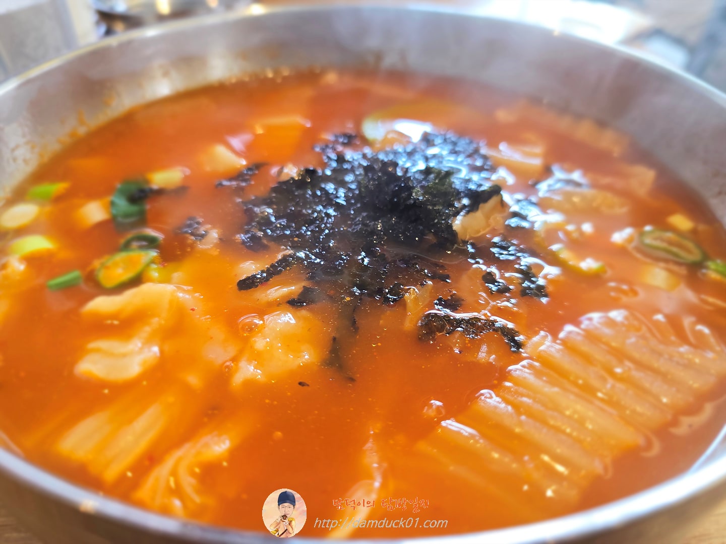 김치수제비