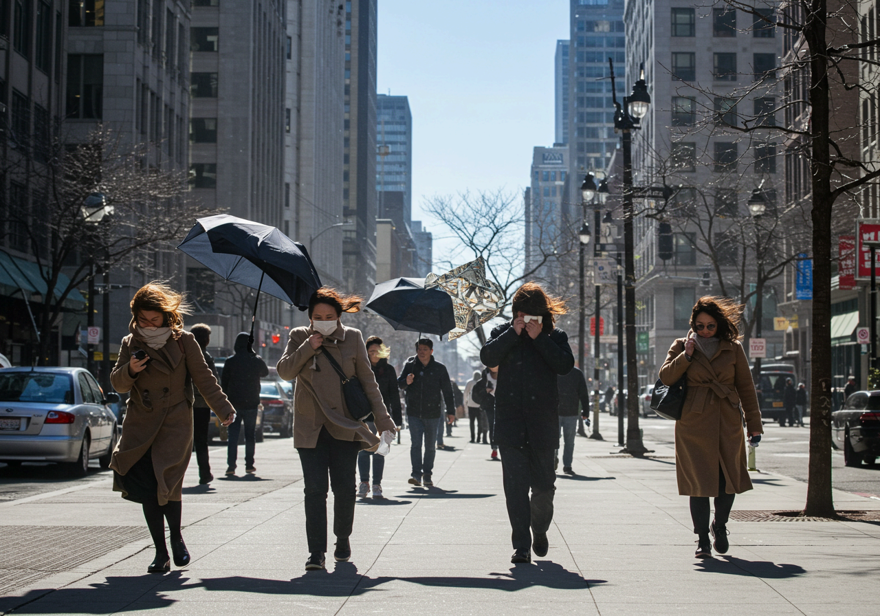 강한 바람과 꽃가루에 대비하는 외출 필수템 5가지
