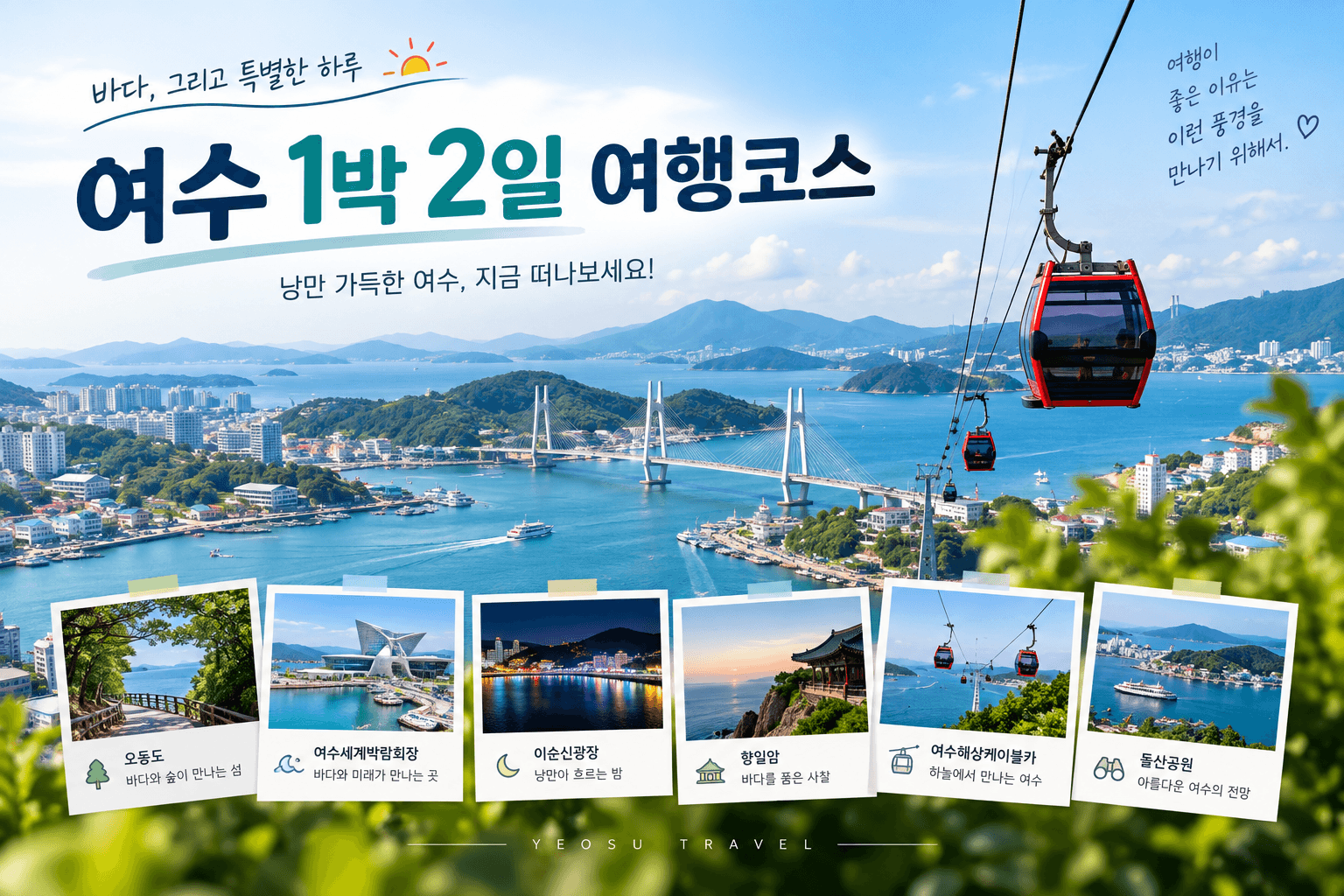 여수 1박 2일 자가용 여행