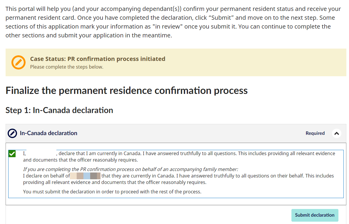 캐나다-거주증명