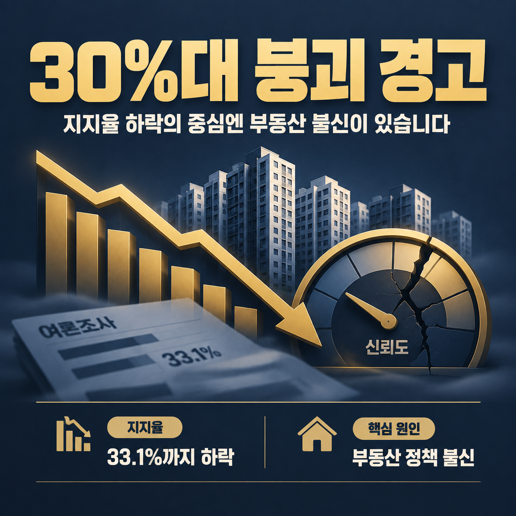 30%대 붕괴 경고
