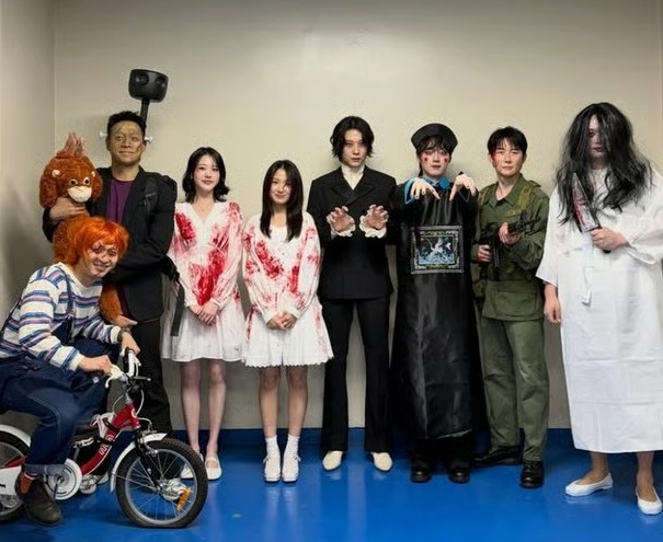 살목지 귀신분장 무대인사