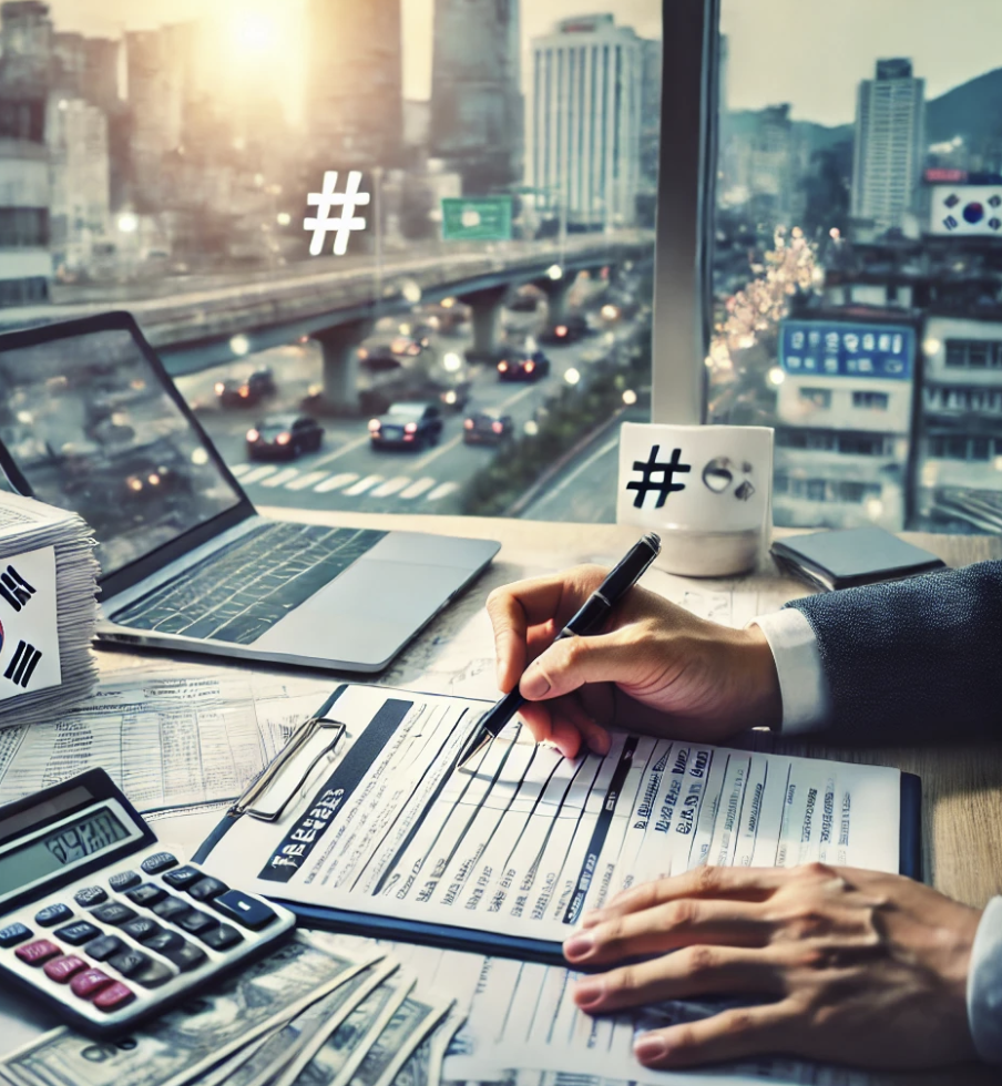 서류를 처리하는 소규모 사업자