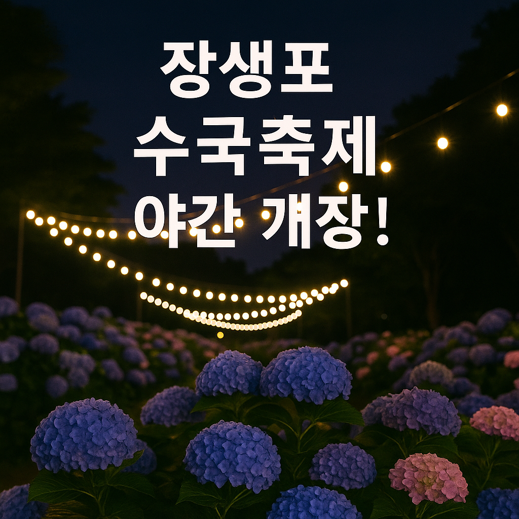장생포 수국축제