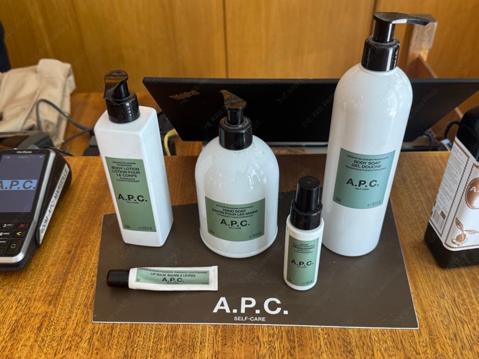 APC beauty hand cream and lip balm paris shopping souvenir editor pick