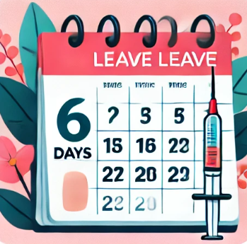 2025년부터 달라지는 난임치료 휴가 제도 휴가 발생 기준 범위확인