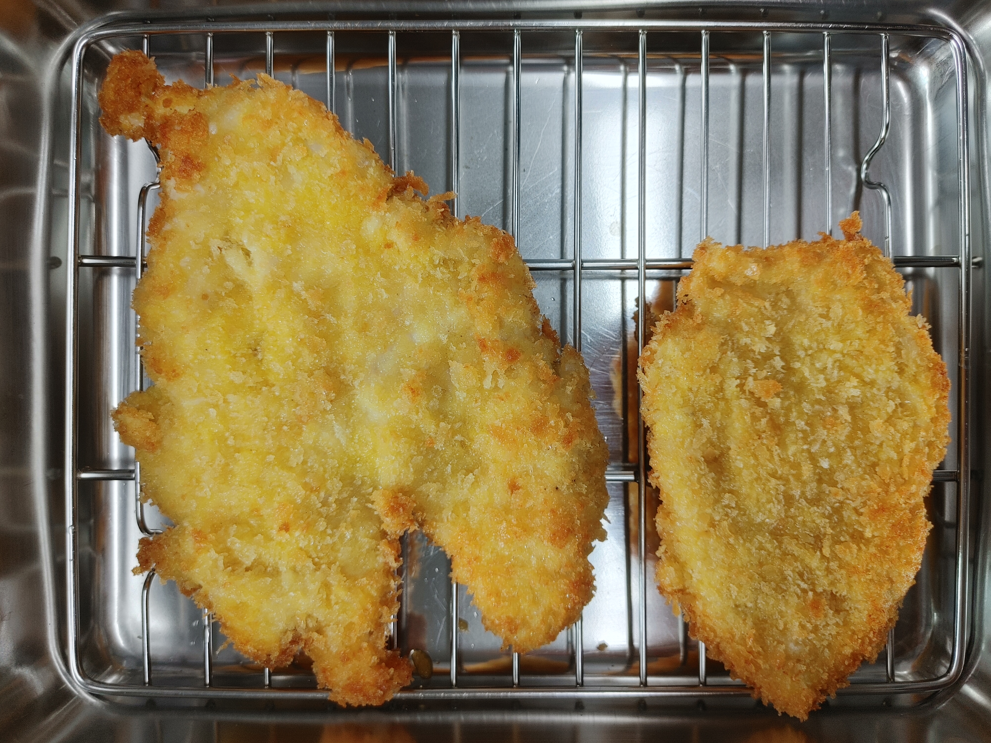 완성된-치킨-까스