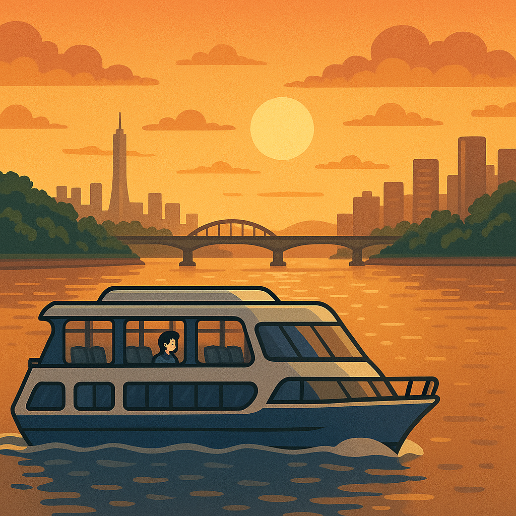 한강버스 이미지