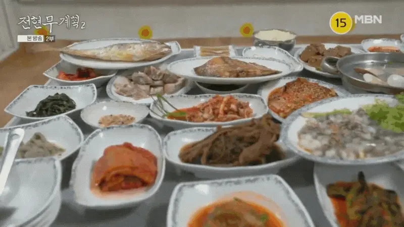 영광 동락식당의 한정식 한상차림, 전현무계획2 방송장면