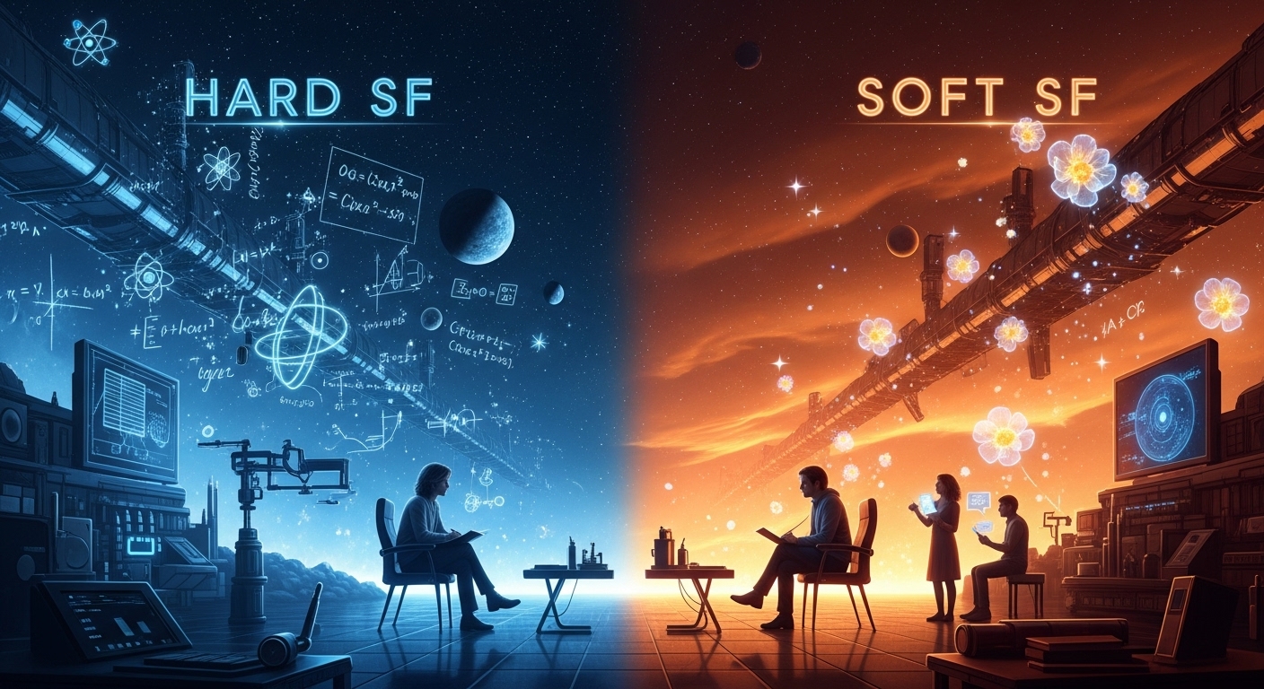 하드SF 소프트SF 작가 관련 사진