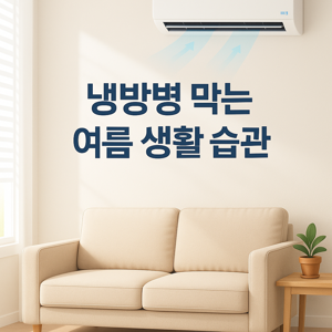 냉방병막는여름습관