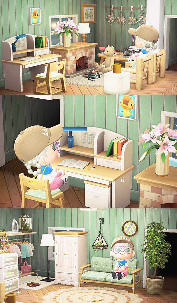 동물의숲 봄맞이 집꾸미기 
