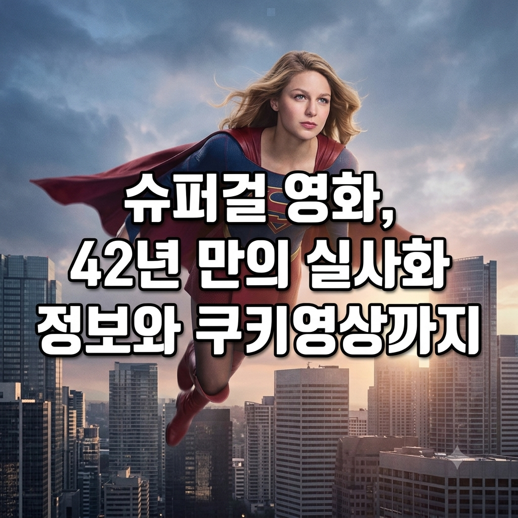 슈퍼걸 영화, 42년 만의 실사화 정보와 쿠키영상까지