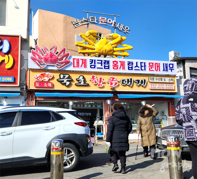 묵호항-활어판매센터