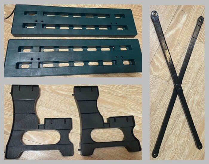 다이소-원예용-2단선반-내용물