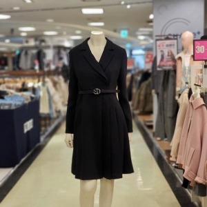 숲 SOUP 벨티드 정장 원피스 SY2OPQ1