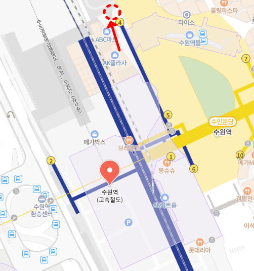 수원역 흡연구역