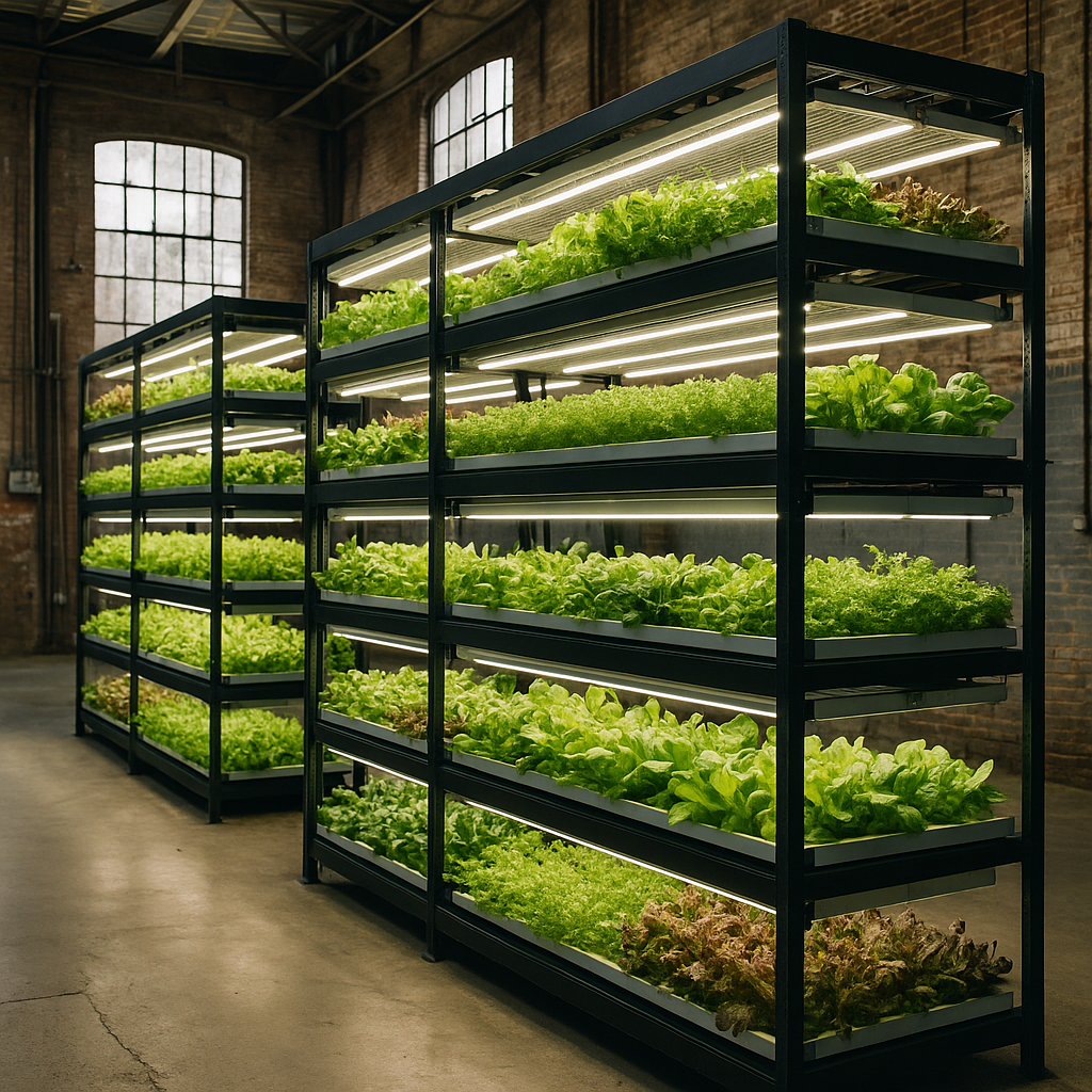 도시 농업 혁신, 폐공장 속 수직 농장이 만든 변화