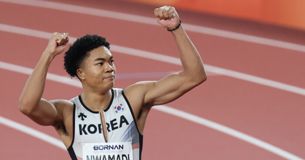 남자 400M 계주 동메달