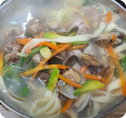 생방송 투데이에 소개된 인천 대부도 바지락칼국수