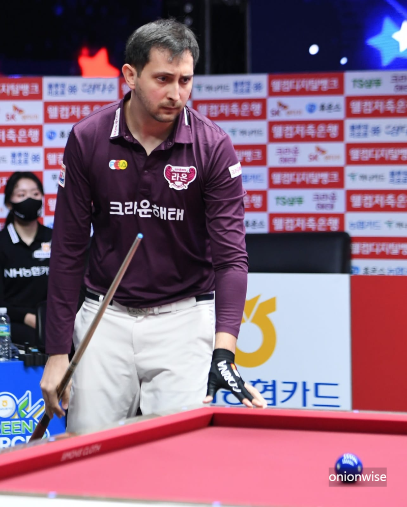 PBA팀리그 크라운해태 당구팀 소속 다비드 마르티네스 당구선수