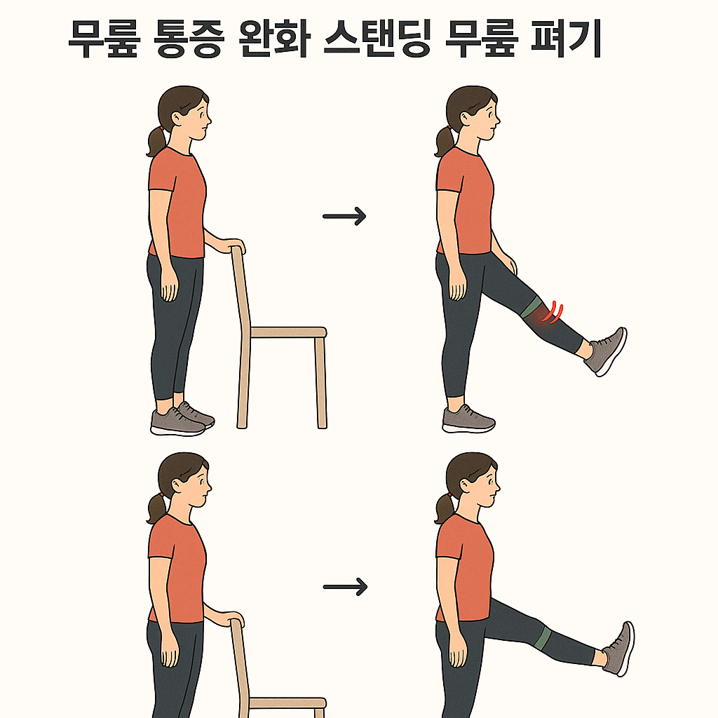 50대 무릎통증 너무아프다.통증을 조금이라도 줄이고싶다