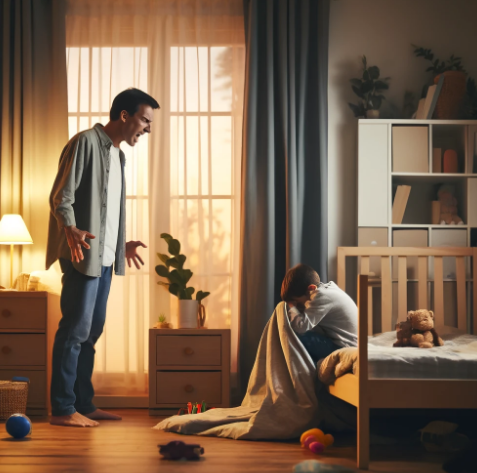 아이에게 잔소리